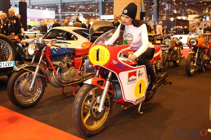Rétromobile apre a Parigi con le moto italiane