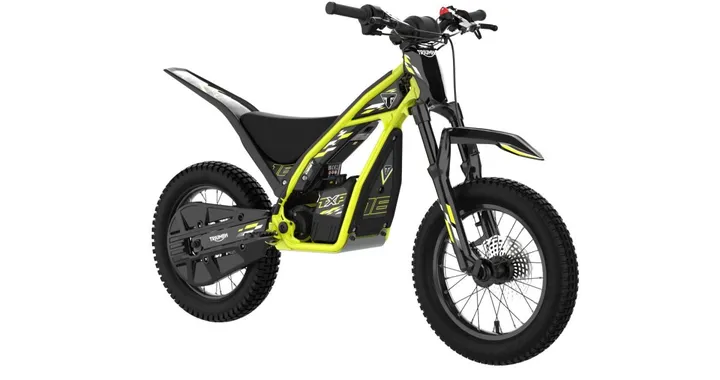 Triumph lancia le TXP12 e TXP16, motociclette elettriche per bambini