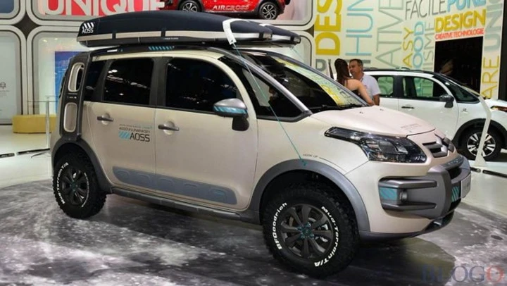 Citroen C3 AirCross Lunar Concept al Salone di San Paolo 2014