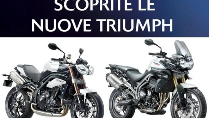 Porte aperte Triumph. Test Ride delle novità 2011