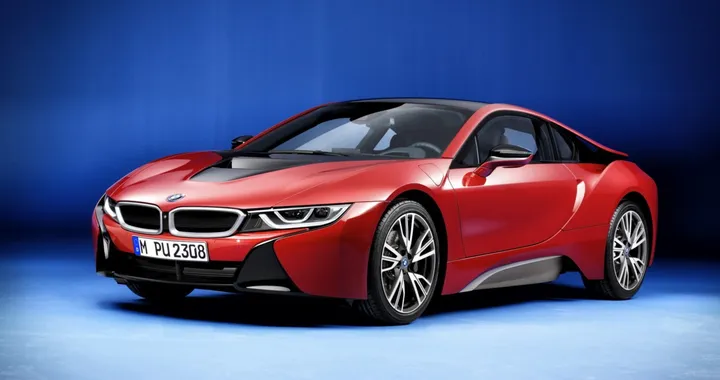 BMW i8 Protonic Red Edition