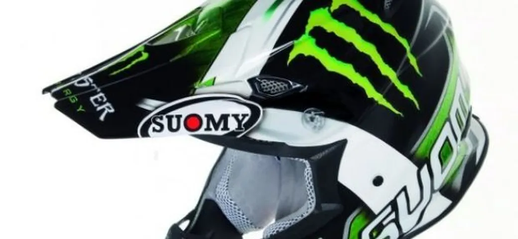 Mr Jump Monster: casco cross Suomy 2012