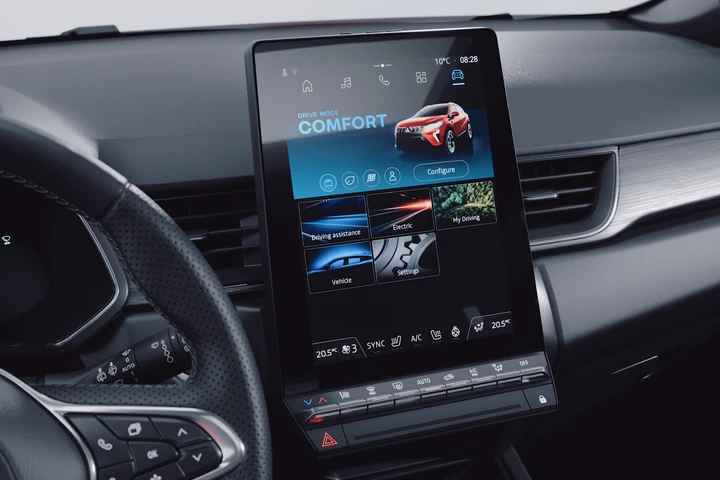 nuova Mitsubishi ASX infotainment
