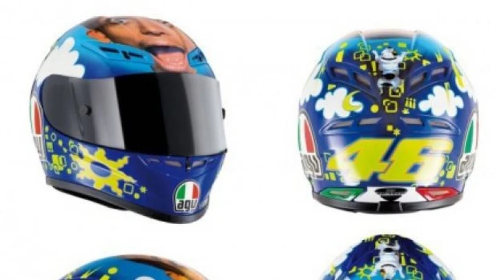 AGV GP-Tech Valentino'S Face Limited Edition 2008
