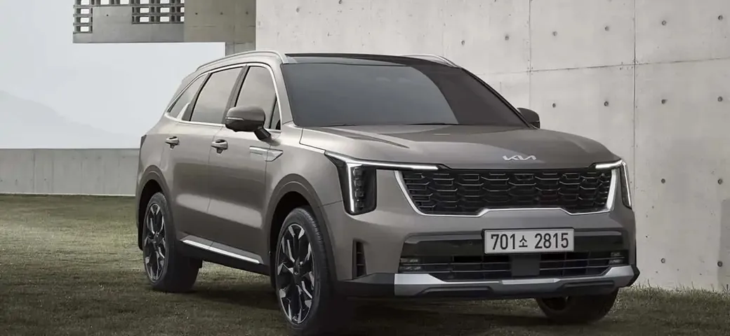 Kia Sorento Facelift: prime immagini del restyling