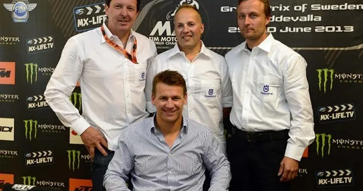 Husqvarna nel Mondiale Motocross con due team dal 2014