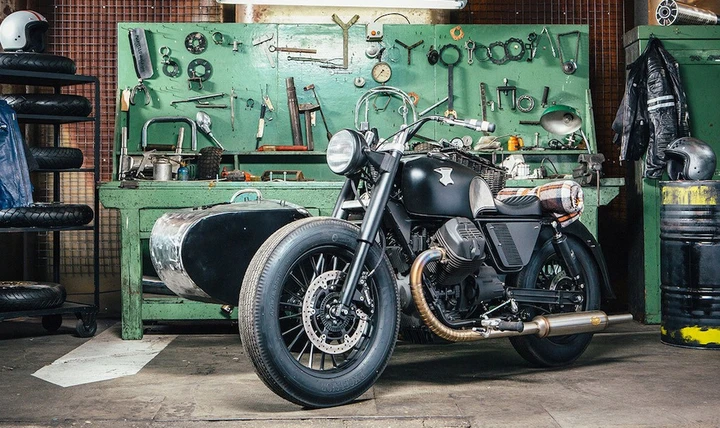 Moto Guzzi V9 Revenge by Anvil Motociclette