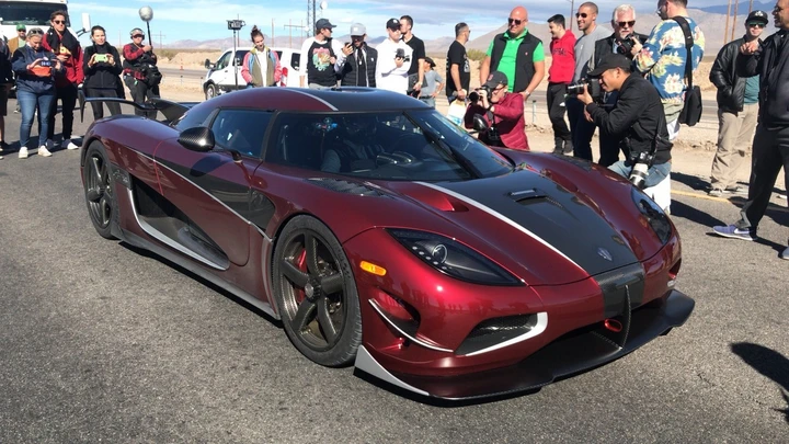 Koenigsegg Agera RS: record di velocità in Nevada