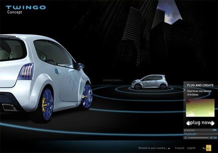 Renault Twingo Concept: mini-sito