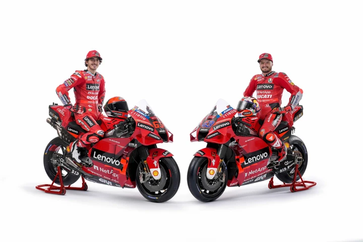 MotoGP, Ducati svela il team Lenovo 2022