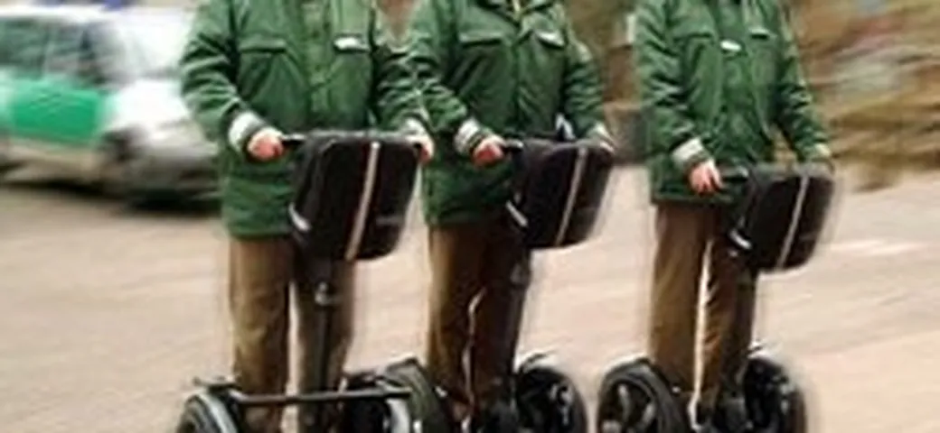 Il Segway avanza... a piccoli passi