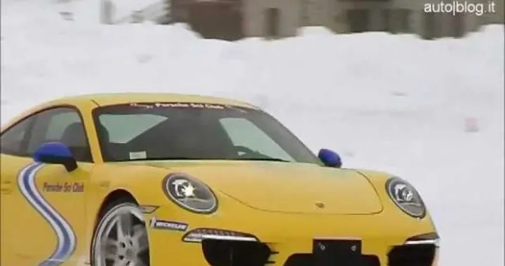 Porsche Sport Driving School: il corso Ice fra le nevi di Livigno