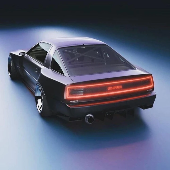 Toyota Supra: un render esalta la versione degli anni '80