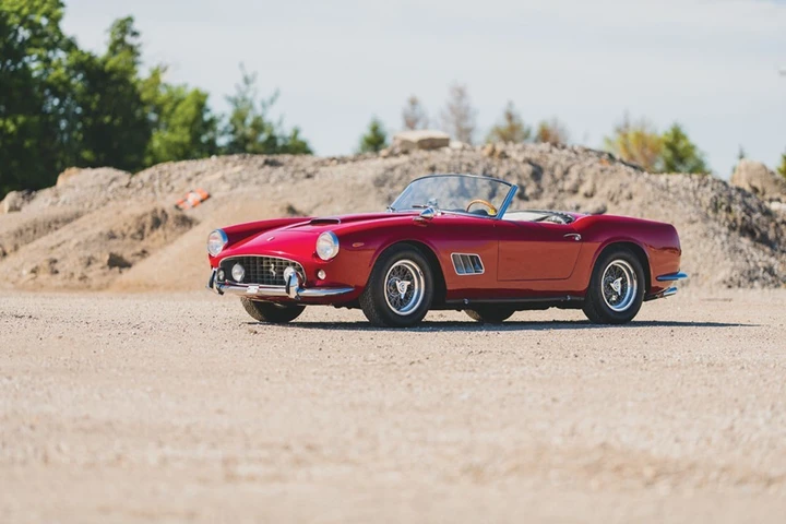 Ferrari 250 California SWB all'asta a Monterey in California