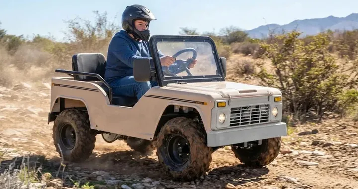 Sembra un mini pick-up ma costa appena 2.700 dollari: sotto il cofano c'è un 125 cc