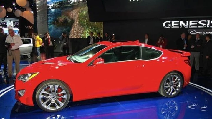 Hyundai Genesis Coupé restyling e  Veloster turbo - Salone di Detroit 2012 Live