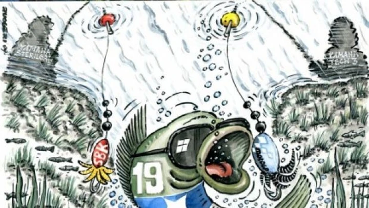 Il pesce grosso (Spies) abbocca all'esca grossa (MotoGP)