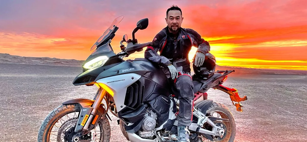 Ducati, un documentario con un tour in Cina per la nuova Multistrada V4