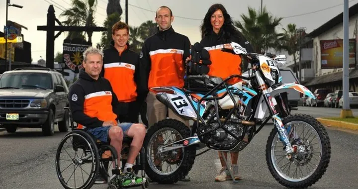 Nicola Dutto, il primo pilota paraplegico al mondo a terminare la Baja 500
