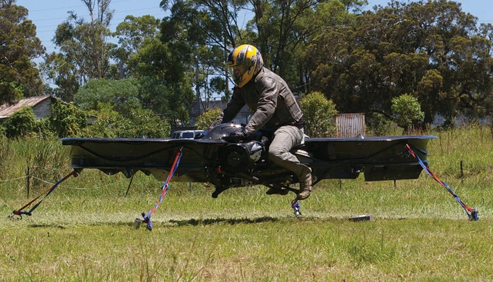 Le moto volanti dell'esercito Usa