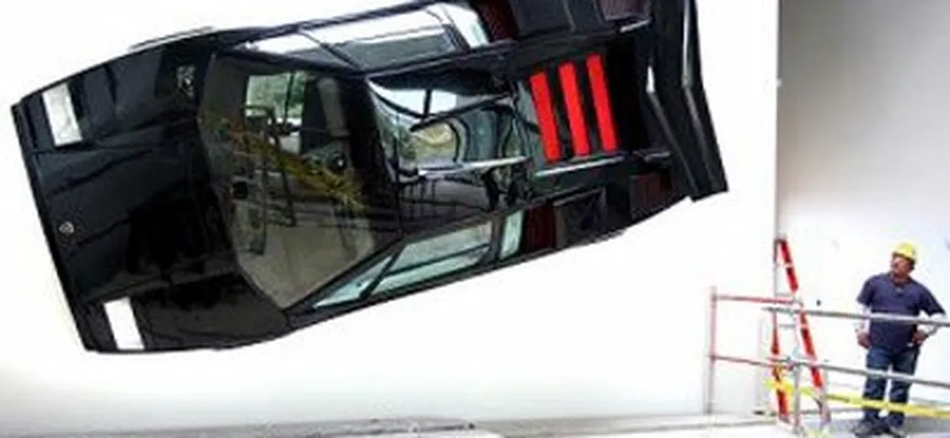 Lamborghini Countach da parete...
