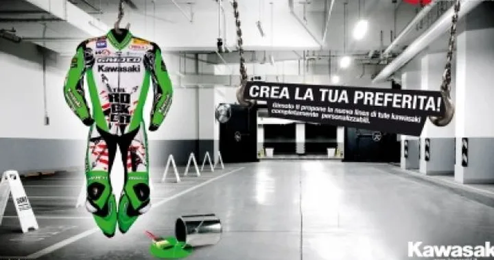 Abbigliamento: Tute in pelle Kawasaki personalizzate by Gimoto