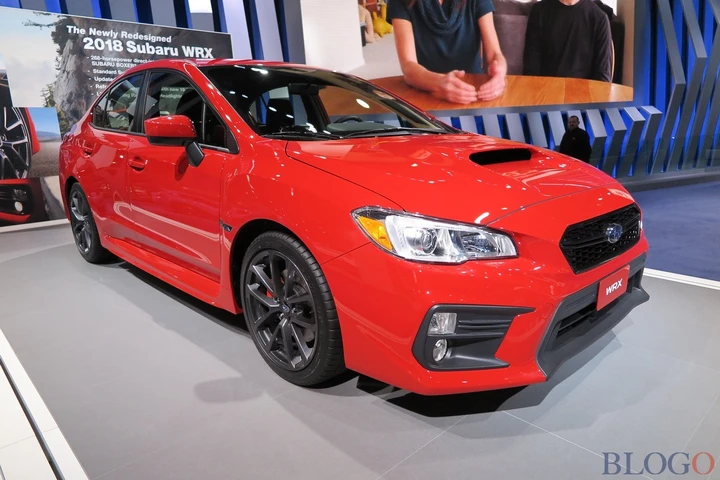 Subaru WRX live al Salone di Detroit 2017