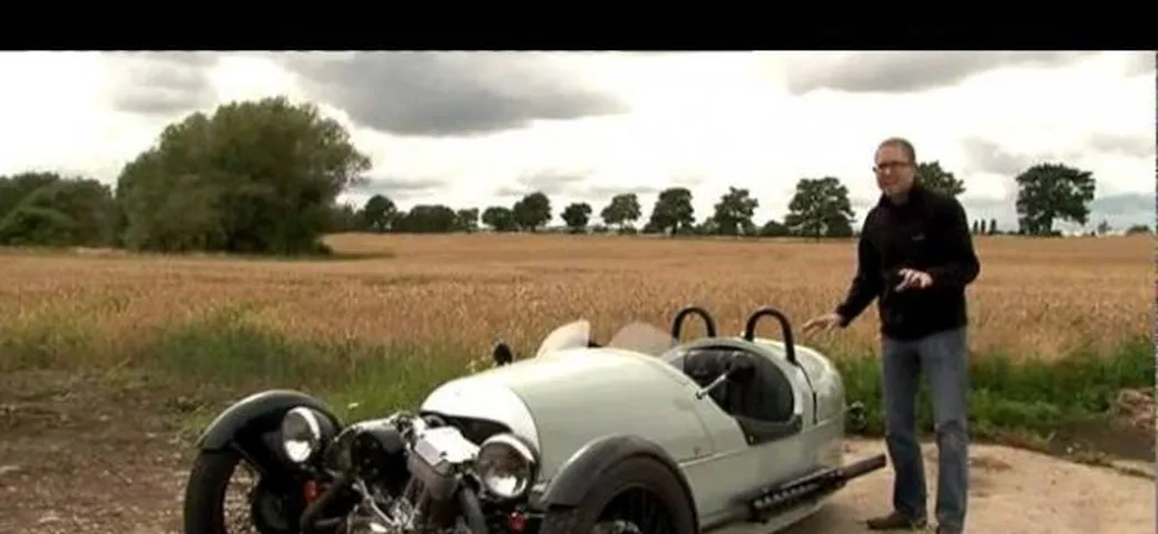 Video: Fifth Gear prova la Morgan 3 Wheeler