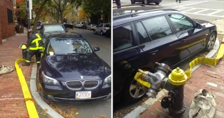 Mai parcheggiare vicino ad un idrante