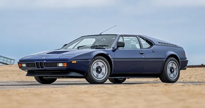 Una rara BMW M1 del 1979, firmata da Giugiaro, all'asta a Monterey