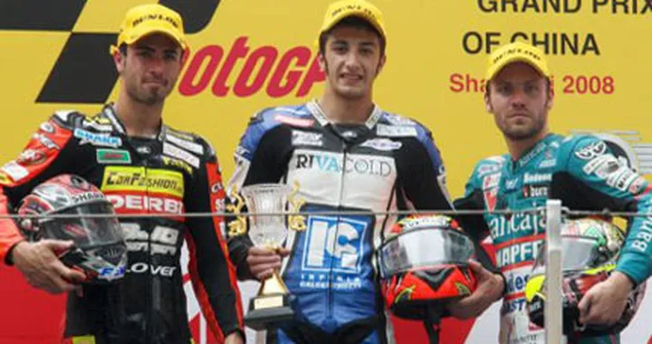Sorpresa Iannone in 125, Kallio vince in 250