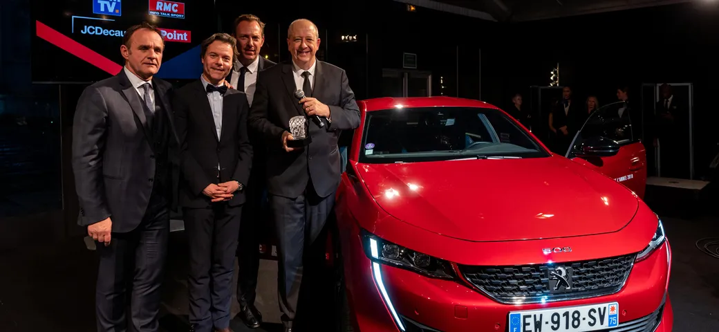 Auto più bella dell'anno 2018: vince la Peugeot 508