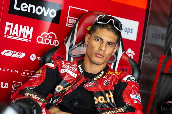 Ducati test Aragon