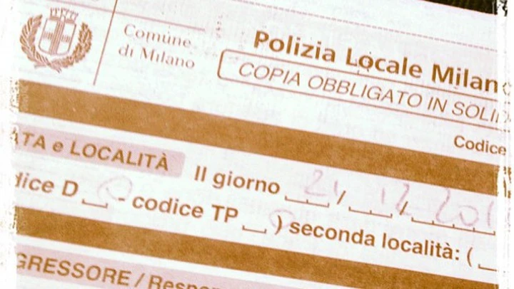 Multe: a Milano in arrivo 240.000 sanzioni del 2011/12