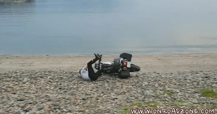 2012 BMW G650GS fail . motorcycle fail.