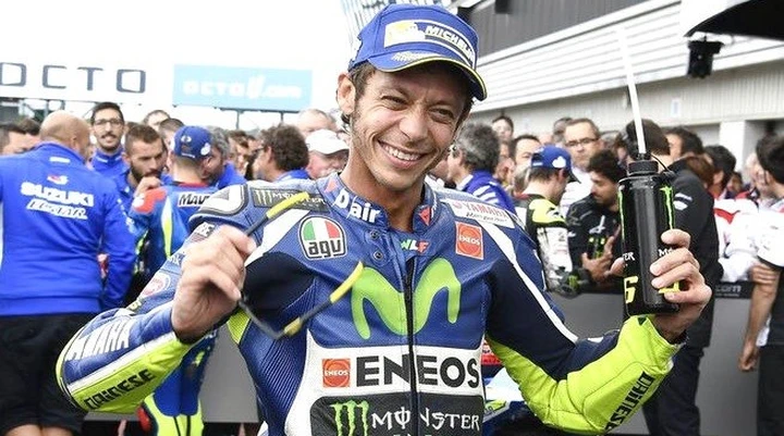 Rossi a podio in GB: 