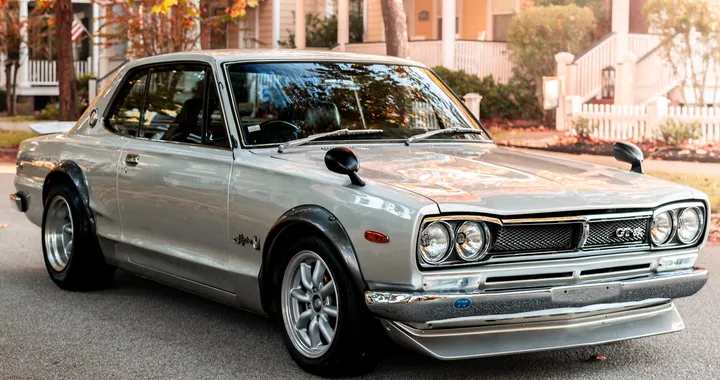 Una rara e potente Nissan Skyline GT-R del 1971 in vendita all’asta