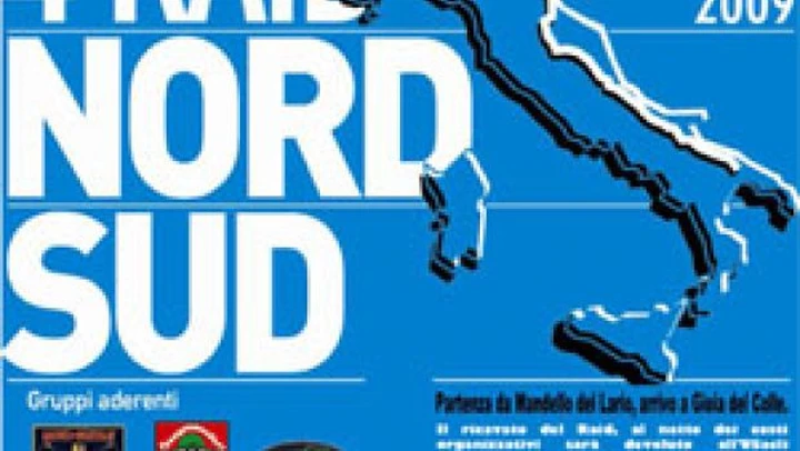 4° Raid Nord-Sud: moto passeggiata primaverile attraverso l'Italia