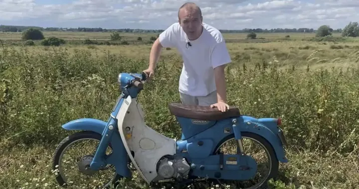 Una Honda Cub d'epoca con motore 190 cc: il progetto diventa realtà