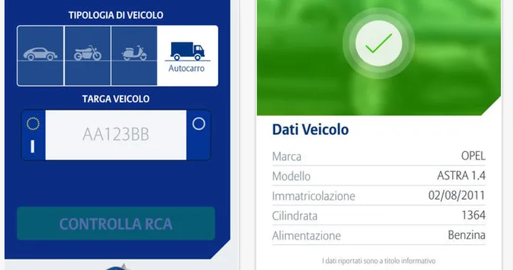 Le migliori app per auto: Allianz Controllo Rca