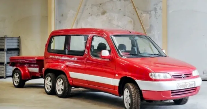 Citroën Berlingo a 6 ruote e 10 posti: l’esemplare unico di Sbarro
