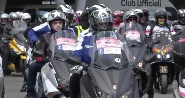 Ben Spies ed il TMAX Club ASD sul Passo dello Stelvio