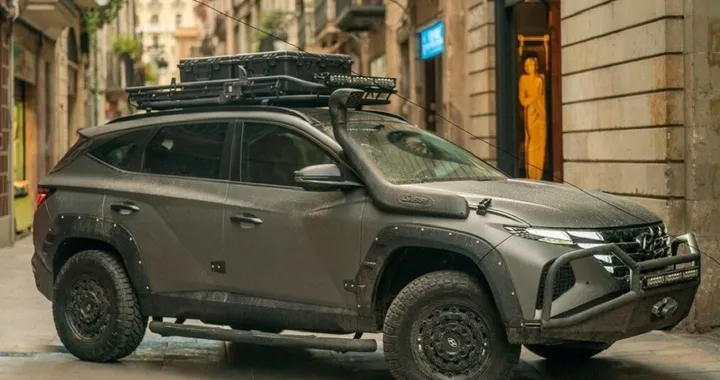 Hyundai Tucson “Beast”: concept per il film “Uncharted”
