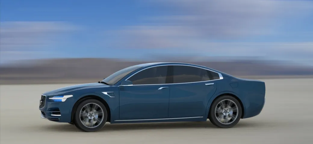 Volvo S100: il render del nostro lettore Claudio Piccioli