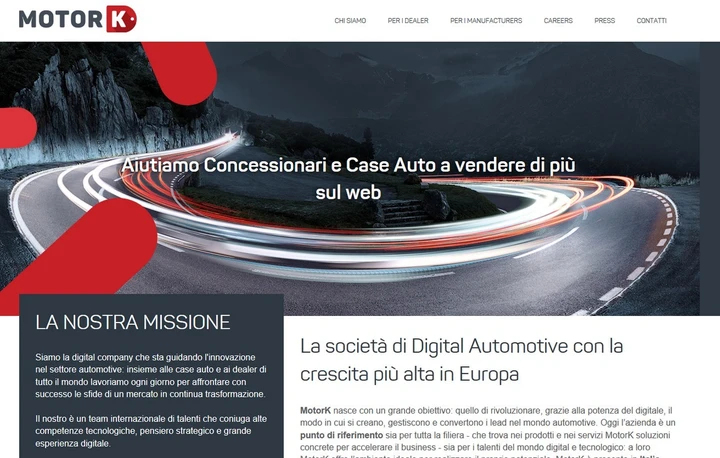 MotorK: 10 milioni di investimento per il settore automotive