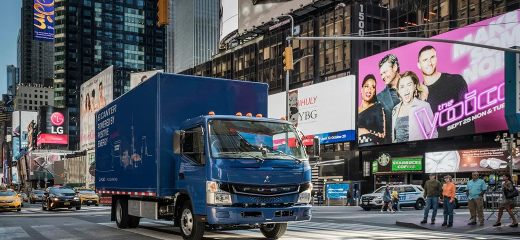 Camion elettrici: Daimler lancia FUSO eCanter a New York