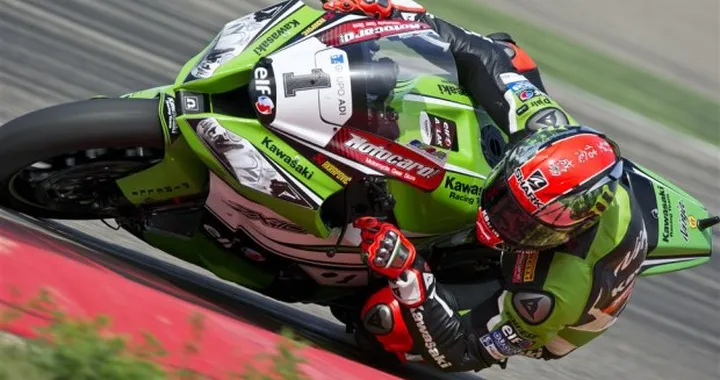 SBK Aragon 2014:  Sykes vince anche Gara-2 su Baz e Melandri