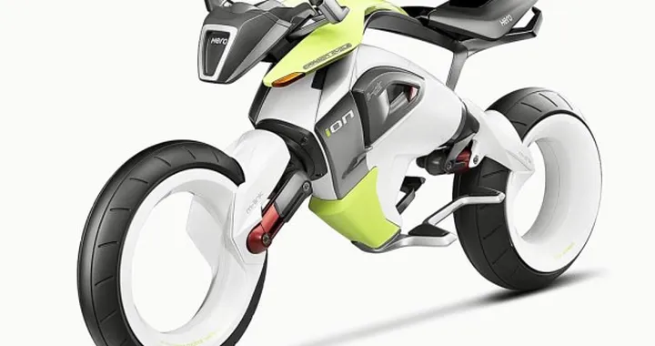Hero iON: un concept con cella a idrogeno dall'India [video]