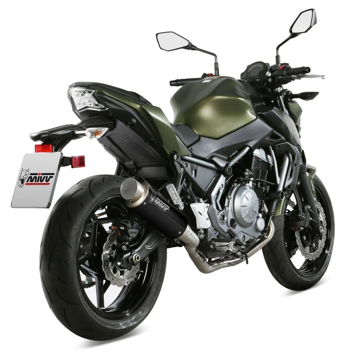 Nuovi terminali MIVV per Kawasaki Z650 e Yamaha MT-07