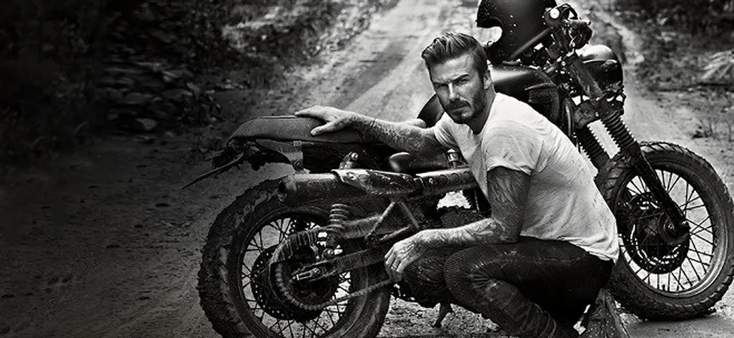 Replica Triumph Bonneville usata da David Beckham